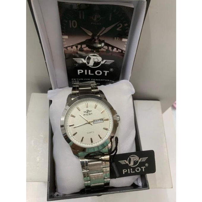 Jam Tangan Pria/Jam Tangan Kinetik/Jam Tangan Pilot