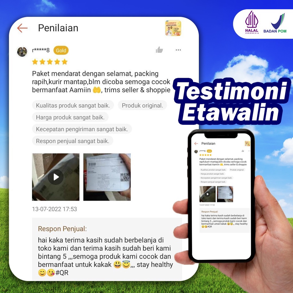 𝐃𝐈𝐒𝐓𝐑𝐈𝐁𝐔𝐓𝐎𝐑 Etawalin Paket 2 Box Susu Anti Nyeri Sendi Pengapuran Sendi Asam Urat Rematik