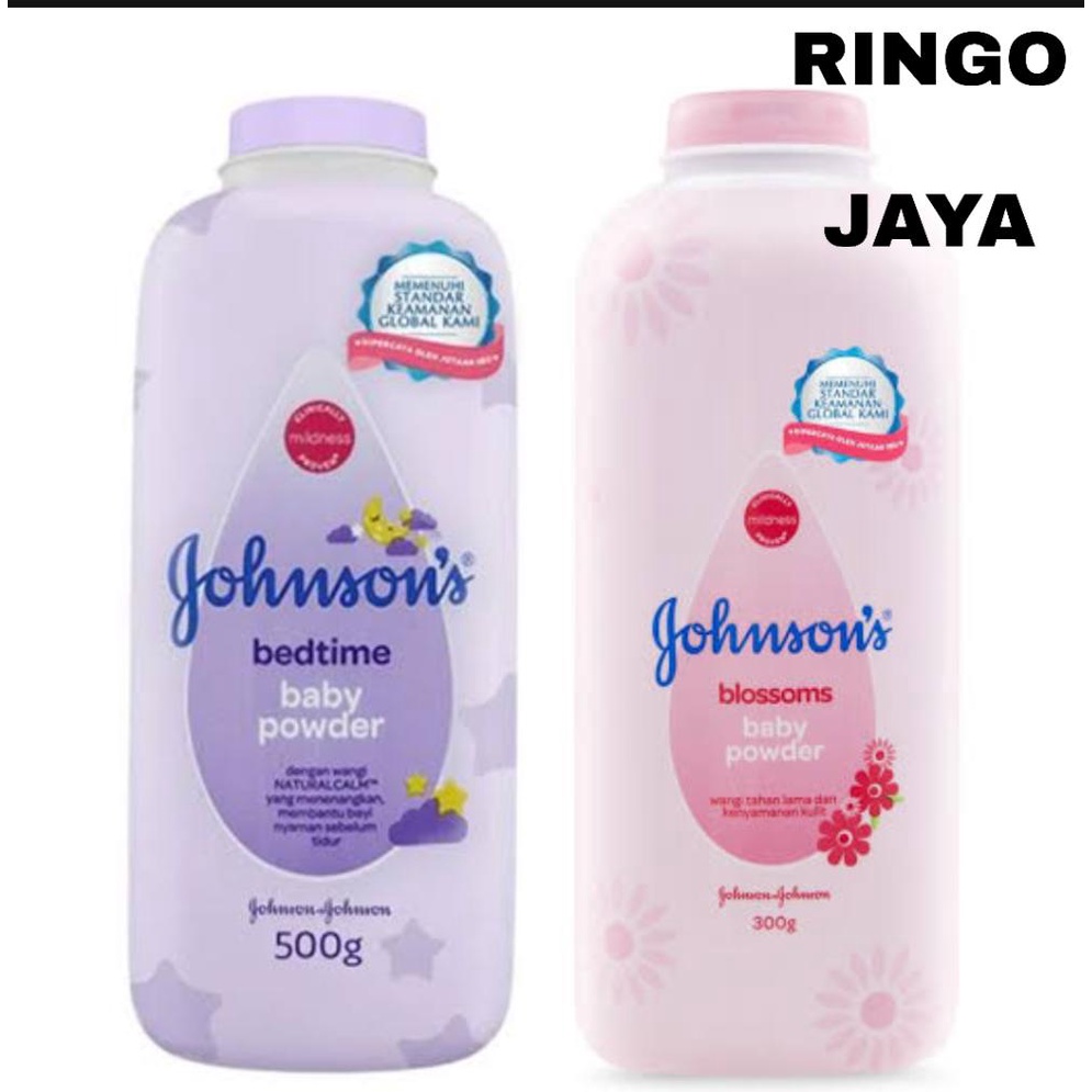 Johnson Baby Powder 500gr Bedtime / Johnson Baby Powder 300gr Blossoms / Johnson Bedak Bayi 500gr