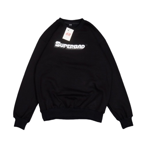 Sweater Crewneck SUPERBAD / Crewneck Pria / Crewneck Wanita Available M L XL Casual Good Brand Quality (Fulltag) Realpict