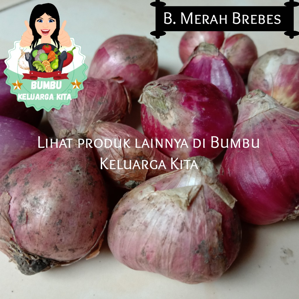 

Bawang Merah Brebes Super 1KG / 1000Gram