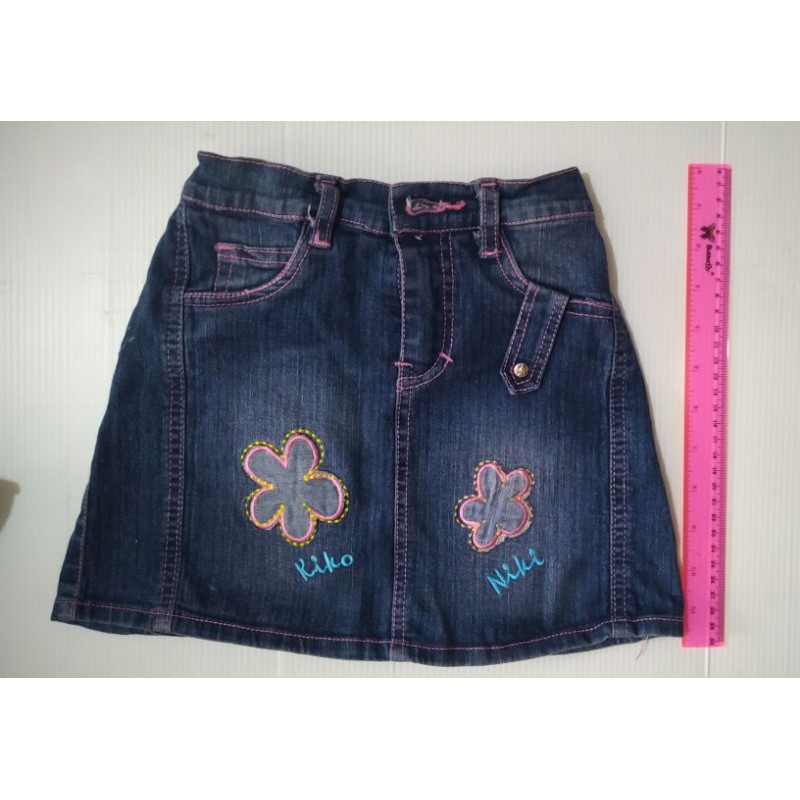 Skirt/Rok Jeans anak brnded