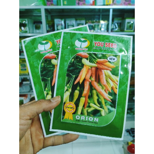 Cabe Orion  Berdompol You seed kemasan 10gr Berdompol Original Pabrik Benih Berkwalitas Murah Lebay