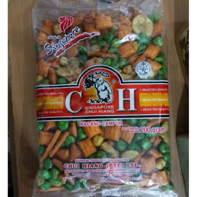 

Kacang campur chui hiang oleh oleh singapure batam