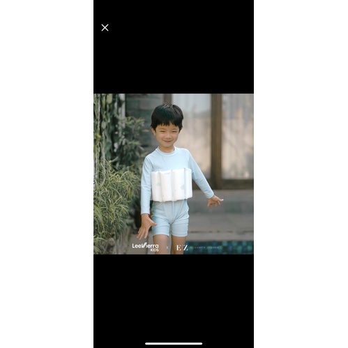 READY baju renang anak LeeVierra x Elizabeth Zenifer Long Sleeves Diving Floatsuits Lanulova