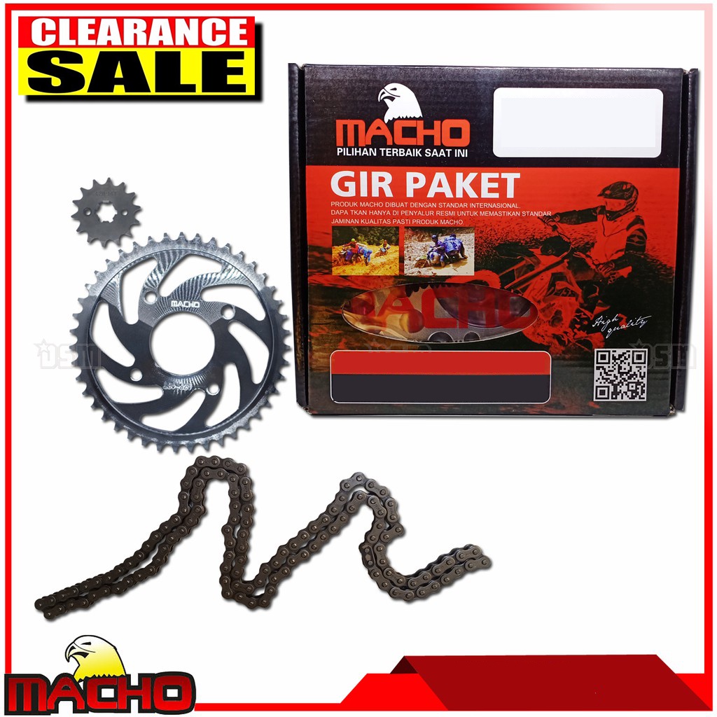 Macho Gear Set / GIr Paket Honda Tiger / Spare Part Motor / DSM