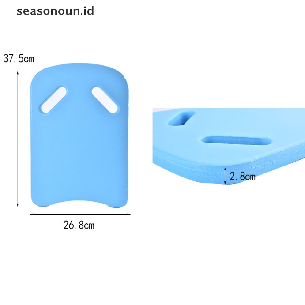 【seasonoun】 U-Shape EVA Swimming Board Floating Plate Back Float Kickboard Pool Aid Tools .