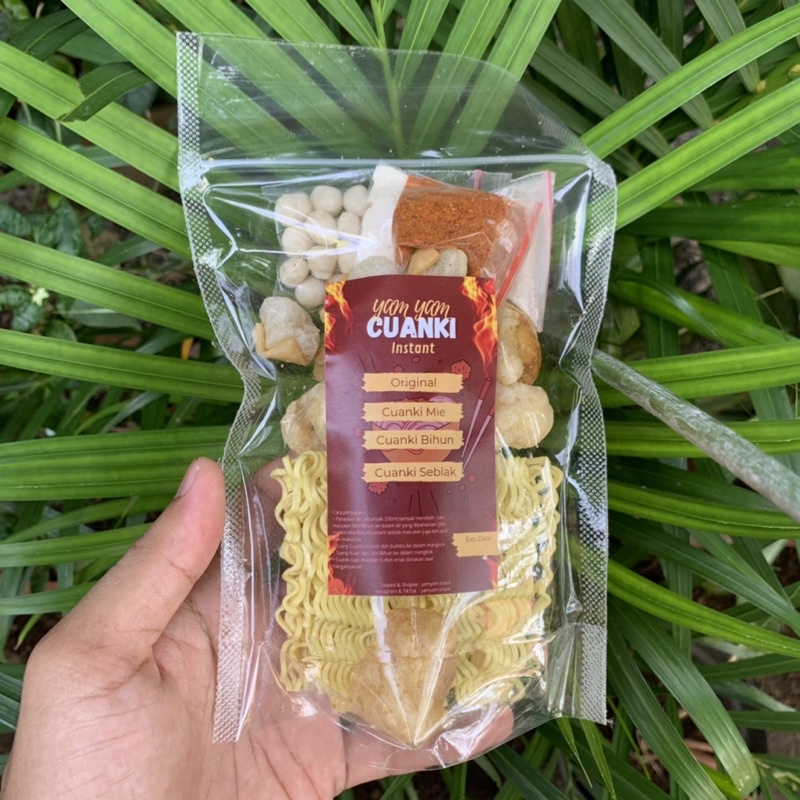 CUANKI INSTAN Plus Mie tanpa baso aci asli garut murah!