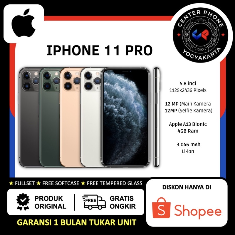 IP 11 PRO 64GB | 256GB | 512GB ORIGINAL