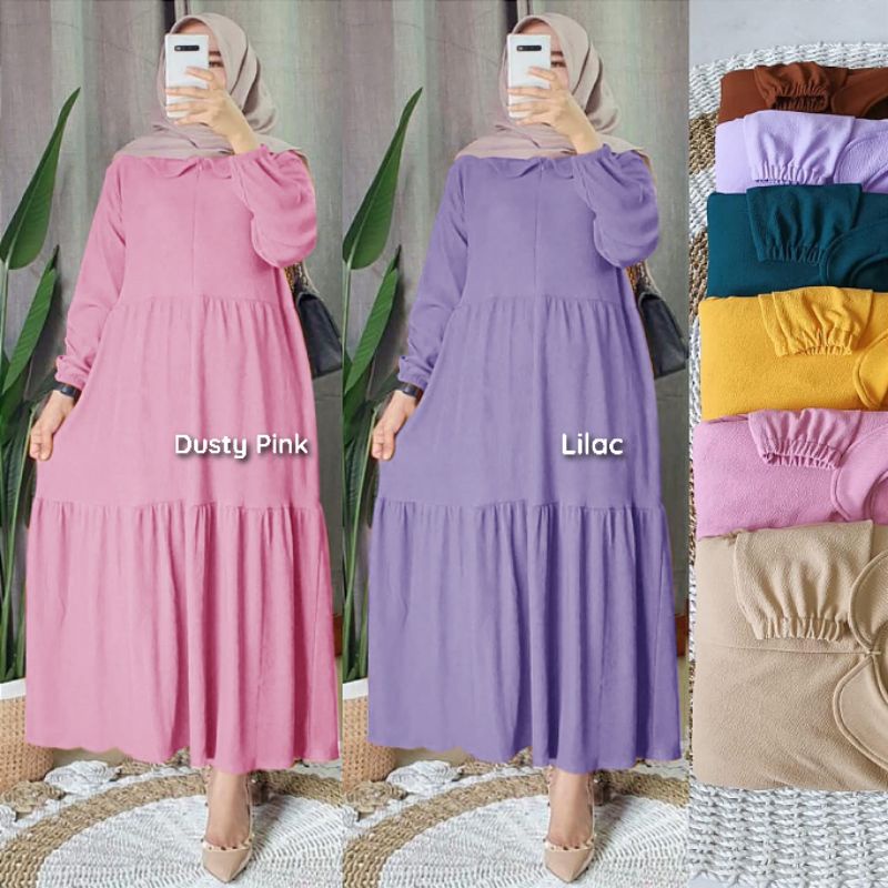 Savana Midi Dress - Long Tunik LD 105 Busui / R.14 - 325-6581