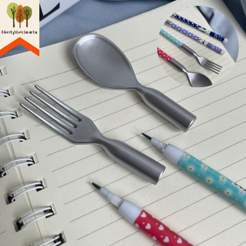 

Pensil Sendok Garpu Bensia Pencil Alat Tulis Kantor Lucu Imut Pensil Sendok Grapu Bermotif Cute Unik Alat Tulis Kantor