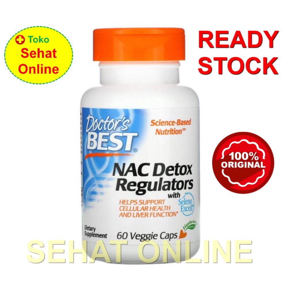 Doctor's Best NAC Detox Regulators - 60 Vcaps