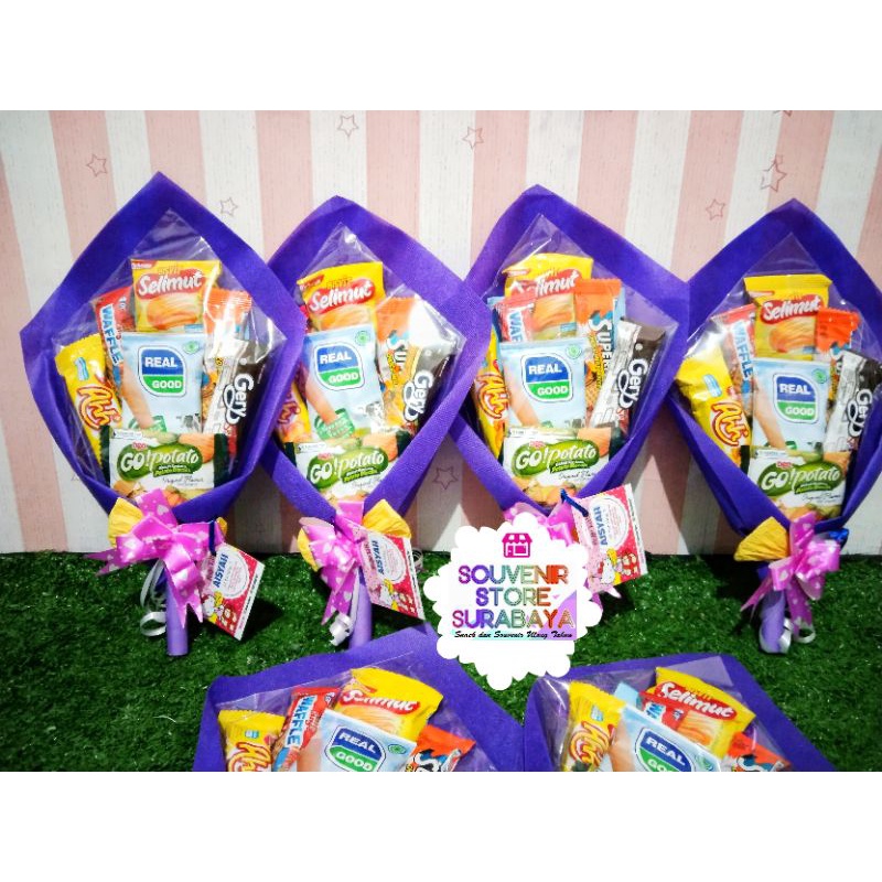 Bucket Snack Ultah / Bingkisan Ultah / bucket murah / bucket wisuda