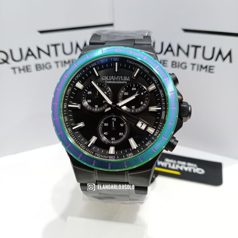 JAM TANGAN PRIA QUANTUM HNG813650 CHRONOGRAPH ORIGINAL