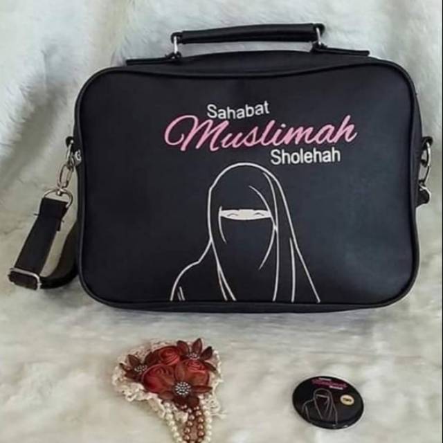 Tas selempang dakwah - Selempang muslimah Tas niqab