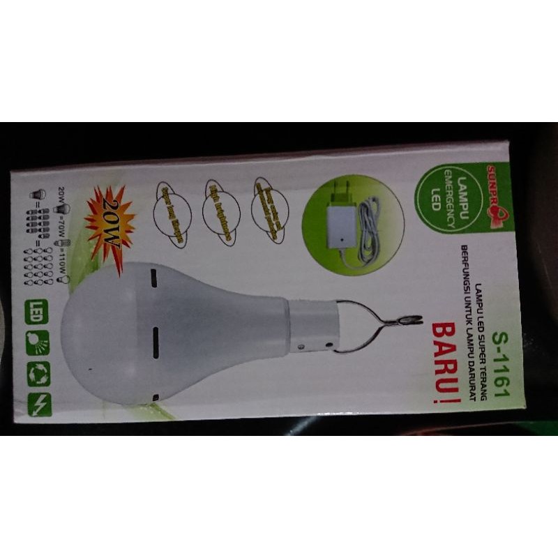 lampu emergency charger