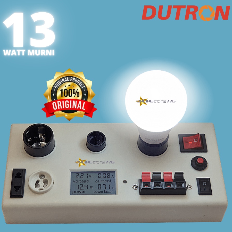 Lampu - Bohlam - DUTRON LED 13W - DUTRON 13 Watt - Bohlam LED - Lampu LED - Garansi 1 Tahun