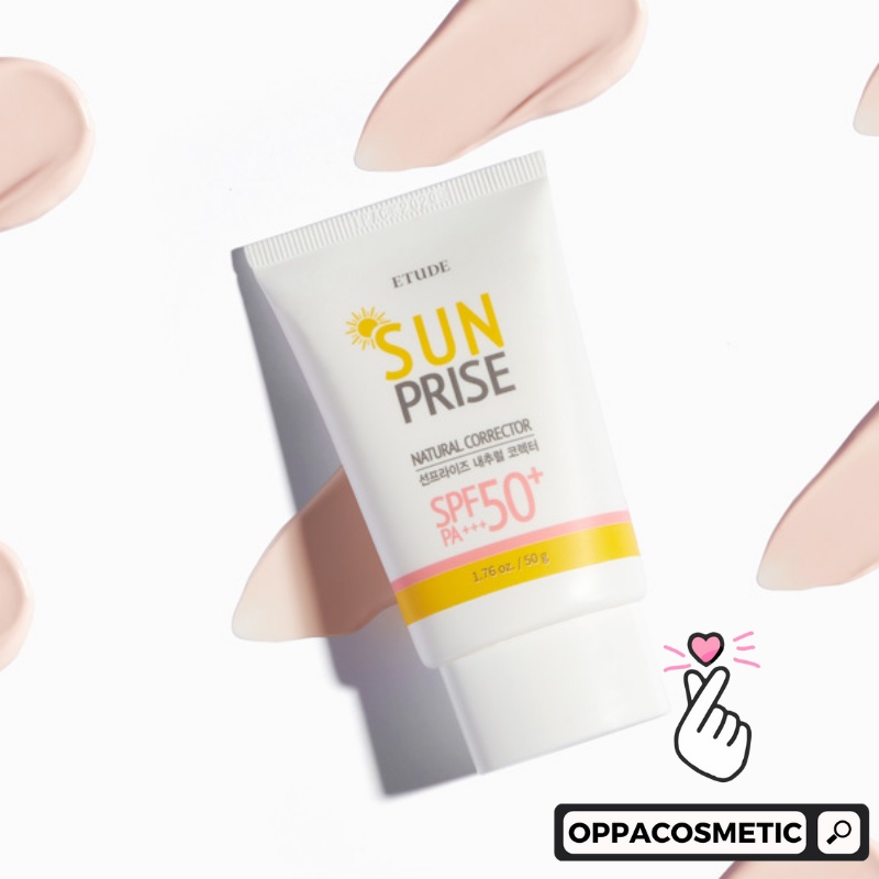 Etude House Sunprise Mild Watery Light / Sunprise Mild Airy Finish / Sunprise Natural Corrector 50ml