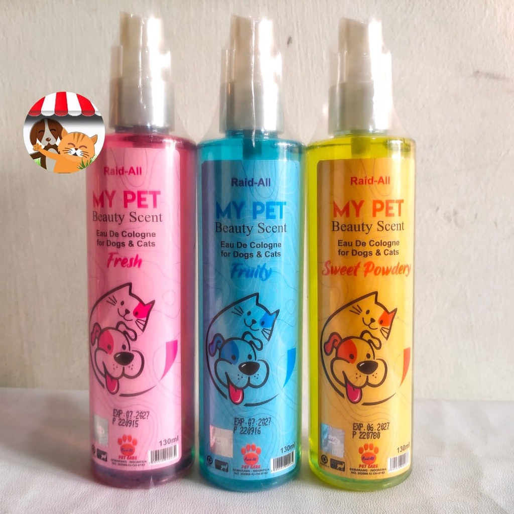 Raid All My Pet Beauty Scent 130ml Parfum Kucing Anjing Kelinci Hewan