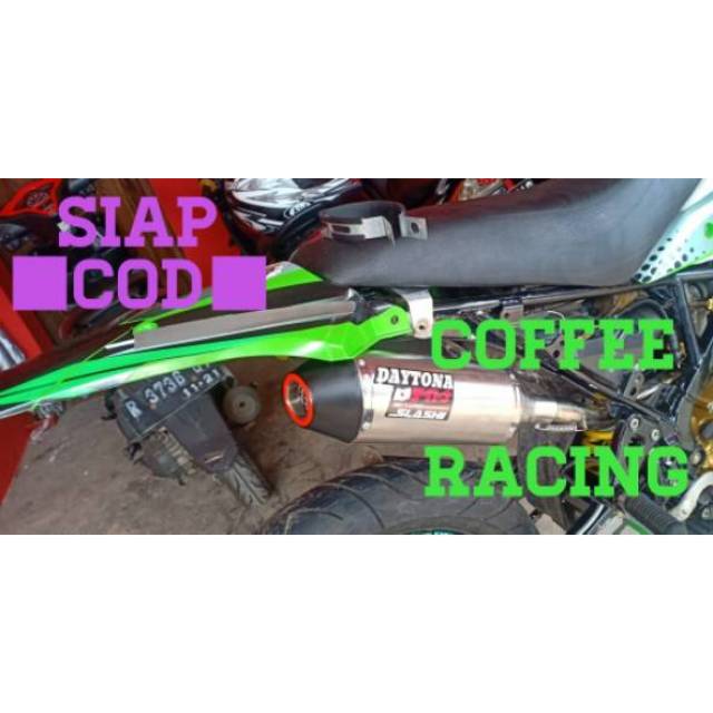 Knalpot racing daytona CRF150 KLX150 DTRACKER dll