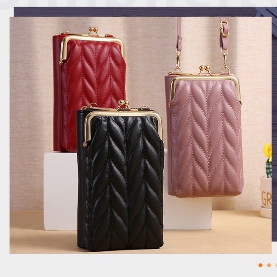 Khatinstore Tas Wanita Terbaru / Tas Selempang / Dompet Hp Wanita / Hand bag Korea / Tas Multifungsi Kualitas Terjamin Original -512