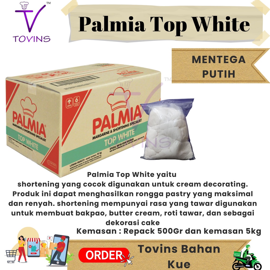 

Palmia Top White - Mentega Putih