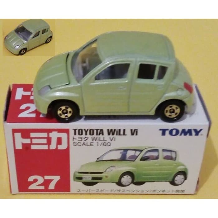 Jual Tomica no 27 Toyota Will Vi Tomy Biru Blue Diskon