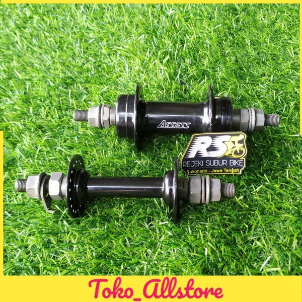 hub freehub lubang 36h ASSES 36 h hole drat ulir besi depan belakang single  speed