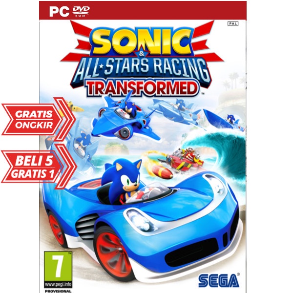 Sonic and All Star Racing Transformed  - PC  Game - Download Langsung Play