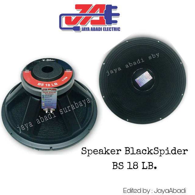 SPEAKER BLACKSPIDER BS 18 LB