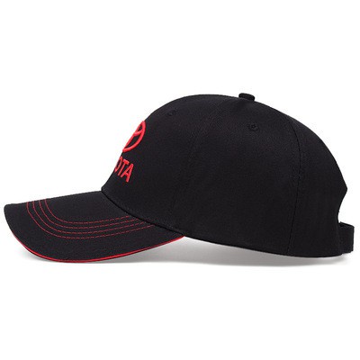 Topi Desain Logo Toyota Bahan Katun Untuk Balap Motor