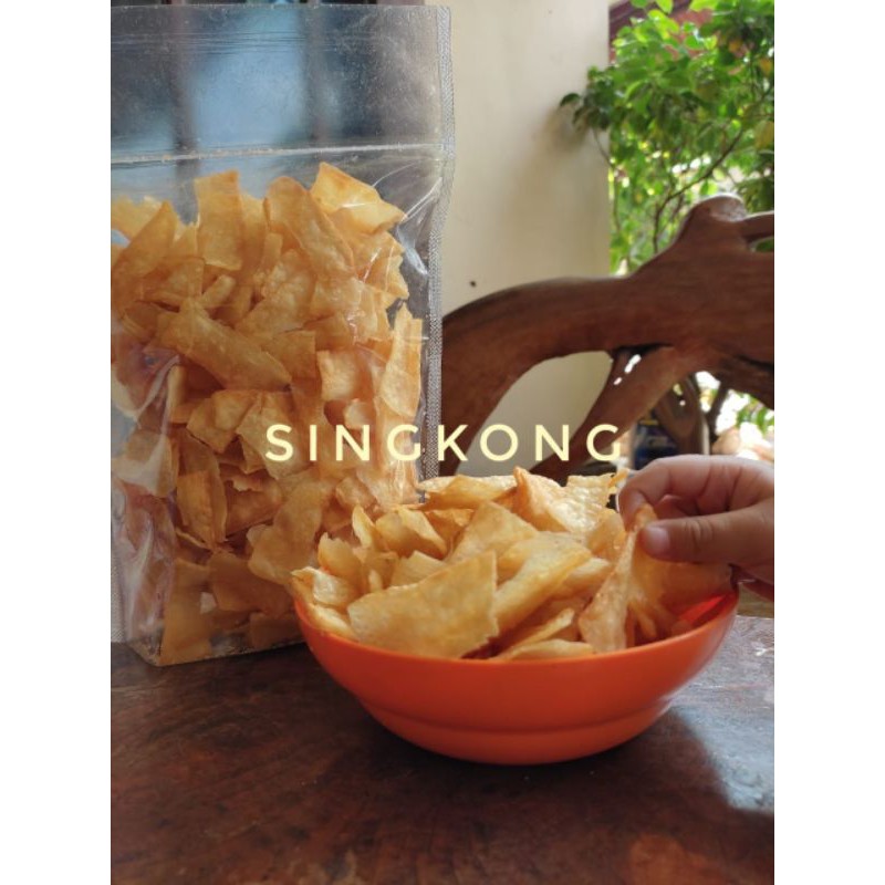 

KERIPIK SINGKONG GURIH RENYAH ASIN 250GR