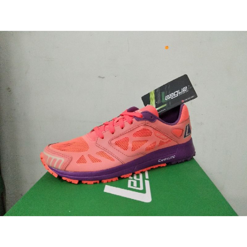 Sepatu League Cewe Oranye Running shoes wanita Volans Nocturnal W original sneakers murah ori