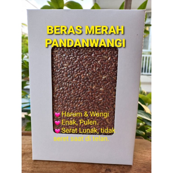 beras merah untuk diet (jenis pandan wangi) 1000 gram