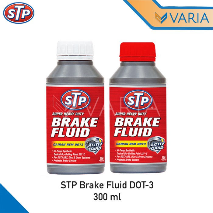 STP Brake Fluid DOT-3 300 ml ActivGard Minyak Oli Rem Mobil Motor