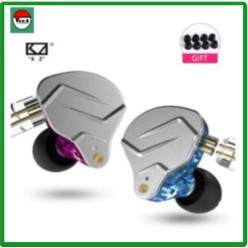 with ZSN Knowledge Hybrid KZ 1BA 1DD Earphone Zenith Mic Pro Unik Diskon HiFi