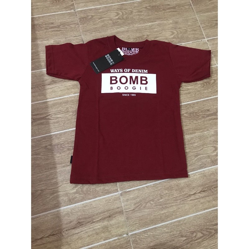 KAOS ANAK BOMBOGIE MARRON
