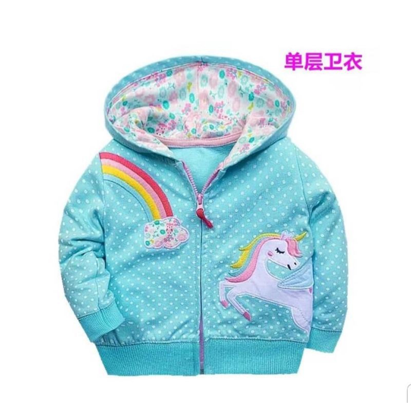 Jaket Bayi Catell Love (2) / Jaket Anak-Tosca UnicornRainbow