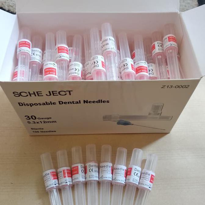 Jarum Citoject 30G X 12Mm Isi 100 Pieces Dental Needle