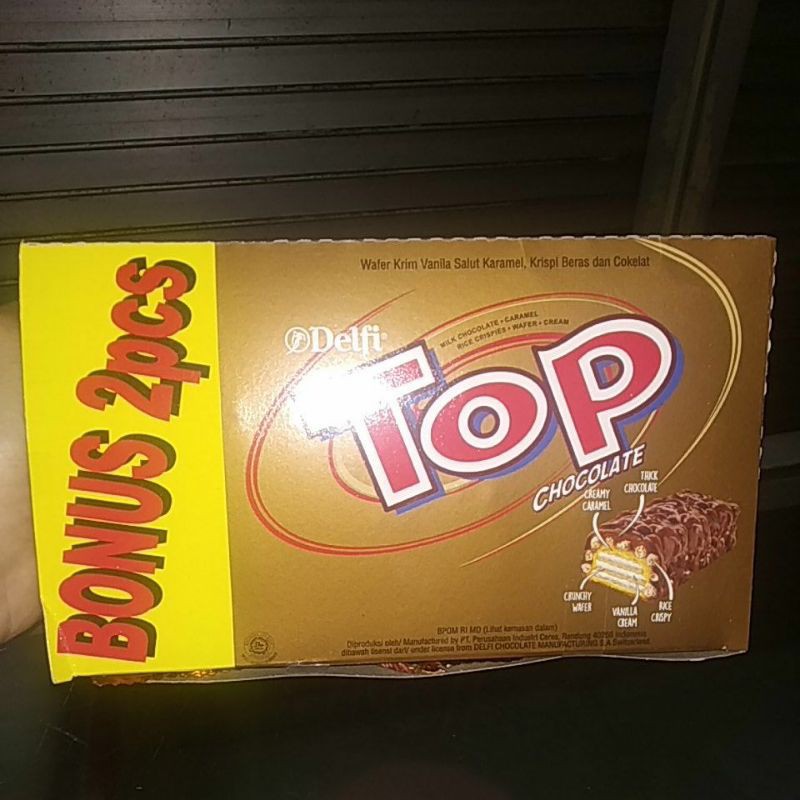 

Top Wafer Cokelat