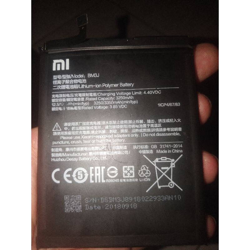 Baterai Xiaomi Mi 8 lite