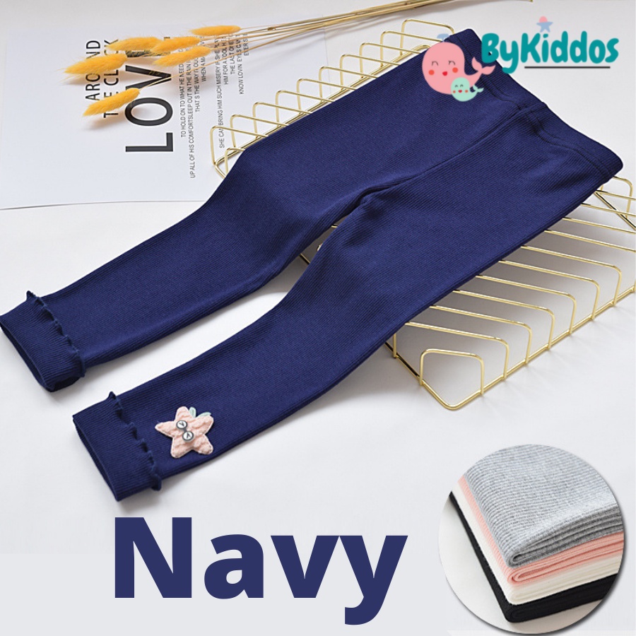 ByKiddos - Legging Anak Perempuan Import / Leging Impor Bayi / Celana Panjang Anak Perempuan Motif STAR