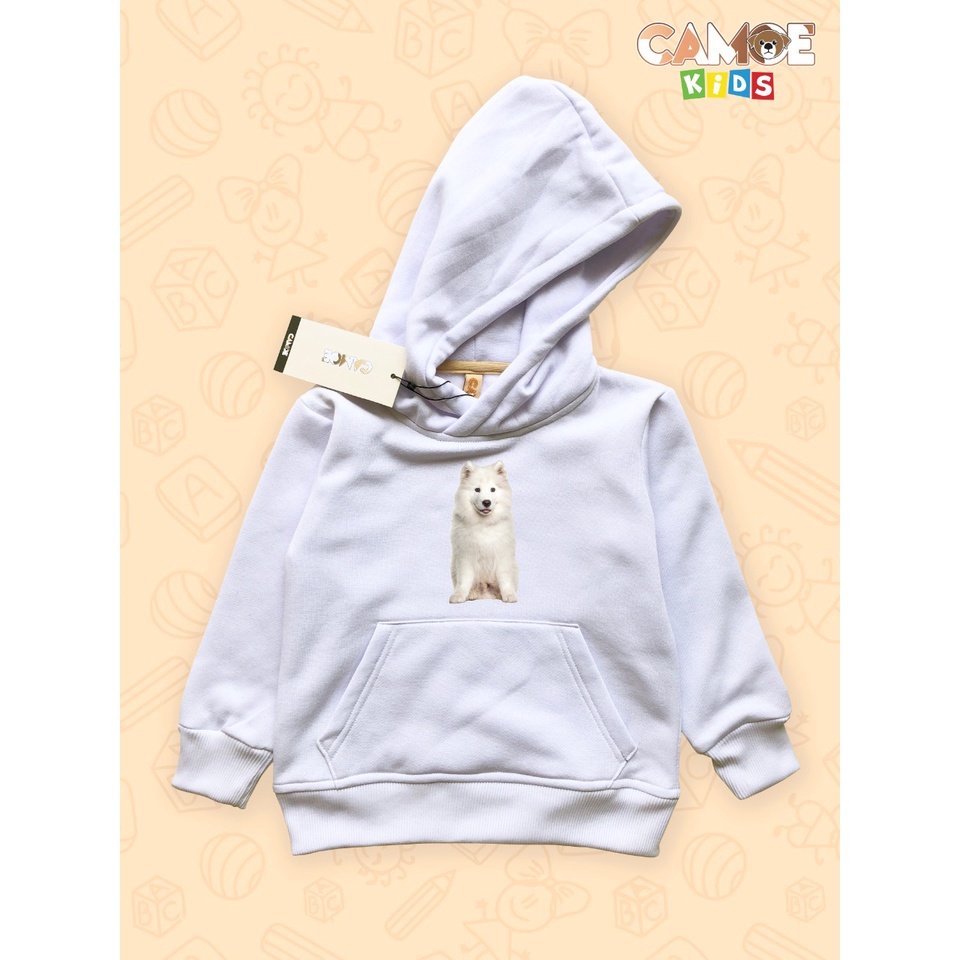 Hoodie Anak KIDS Anjing Dog Breed Samoyed