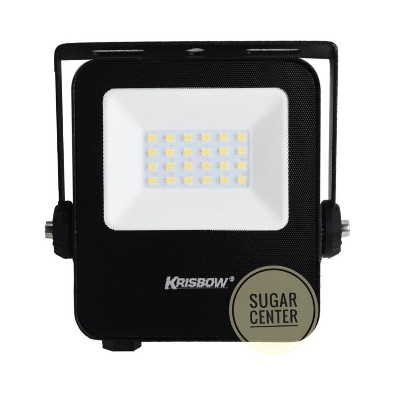 Krisbow Lampu Sorot LED Omega 20 Watt/Lampu Sorot LED Outdoor Omega/Flood Light Omega/Lampu Sorot Or