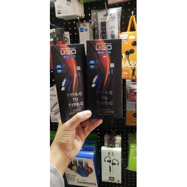 Kabel Data UGO Type-c to Type-c K214