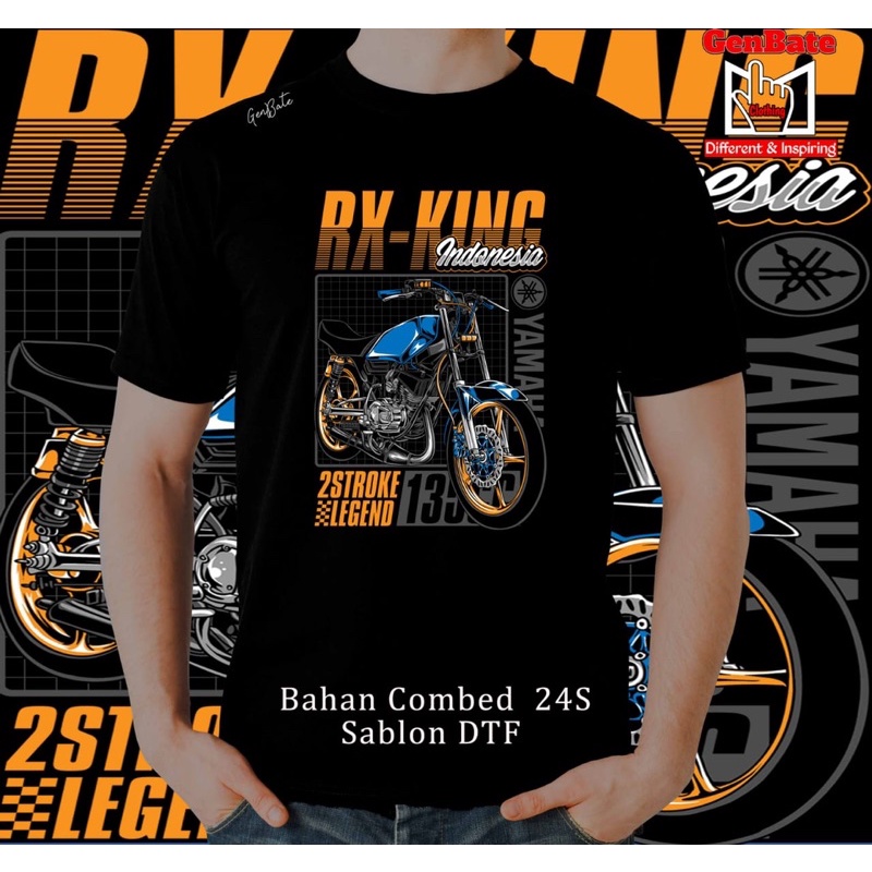 KAOS RX KING KAOS PRIA WANITA KAOS DISTRO KAOS MOTOR RX KING