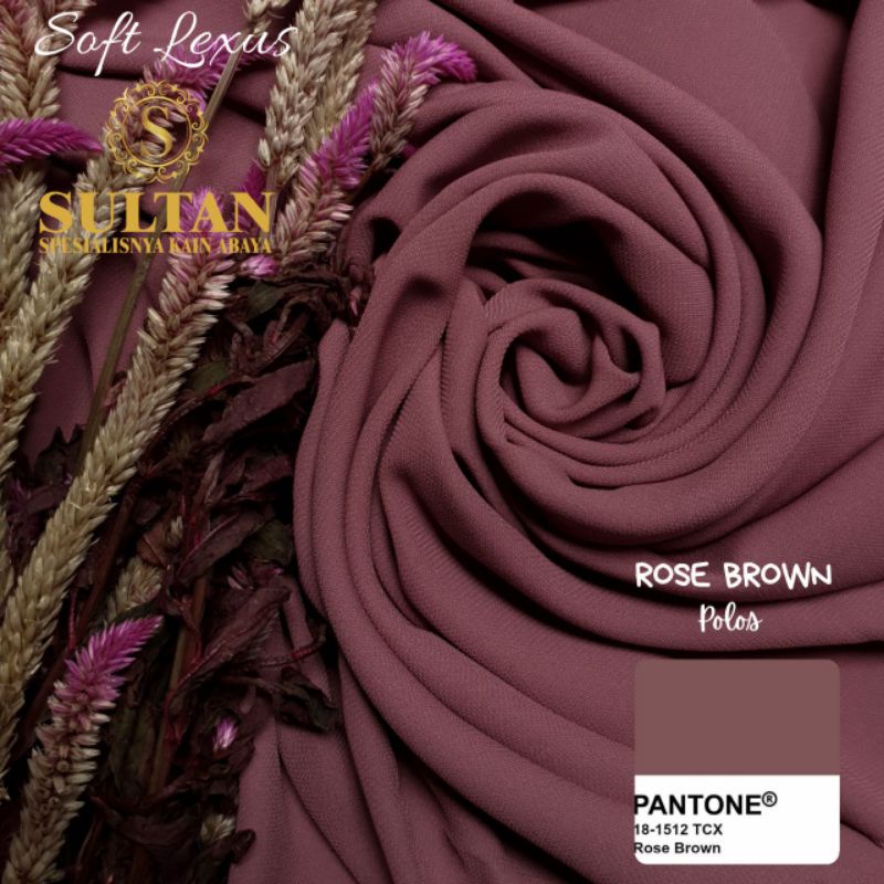 SULTAN Soft Lexus Rose Brown polos /50 CM