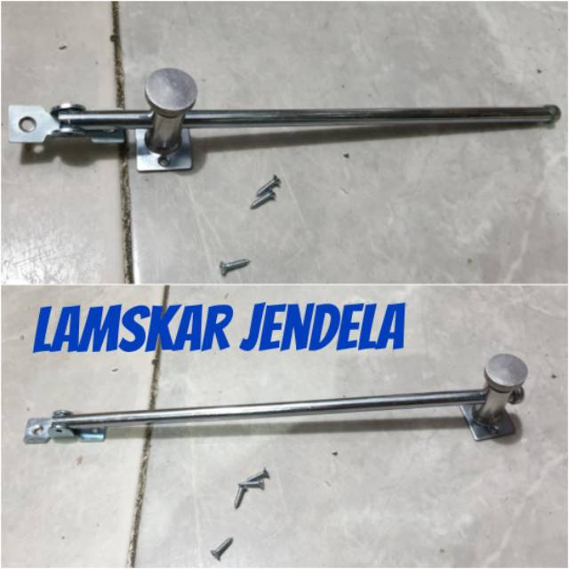 Lamskar jendela besi 25cm PROMO MURAH