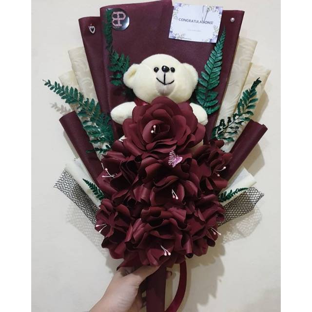 Buket bunga kertas murah
