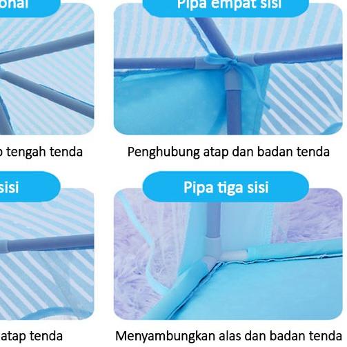 ֍ Tenda Anak SPEEDS Princess Portable Kastil Mainan Indoor Outdoor 018-24 ◊